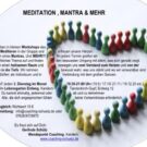Workshop: Meditation, Mantra & mehr – Gerlinde (jeden 3. Di im Monat)